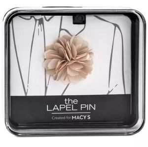 Pink Flower Lapel Pin